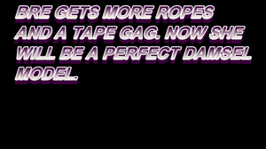 www.leggybondage.com - BRE BLU MEAN HOT MODEL MEETS ROPES AND GAG LAST PART thumbnail